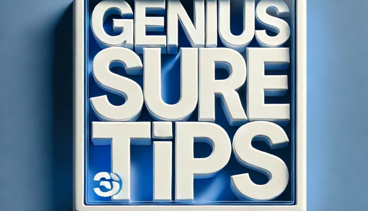 Genius Sure Tips